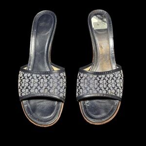 Coach Women's Black heels